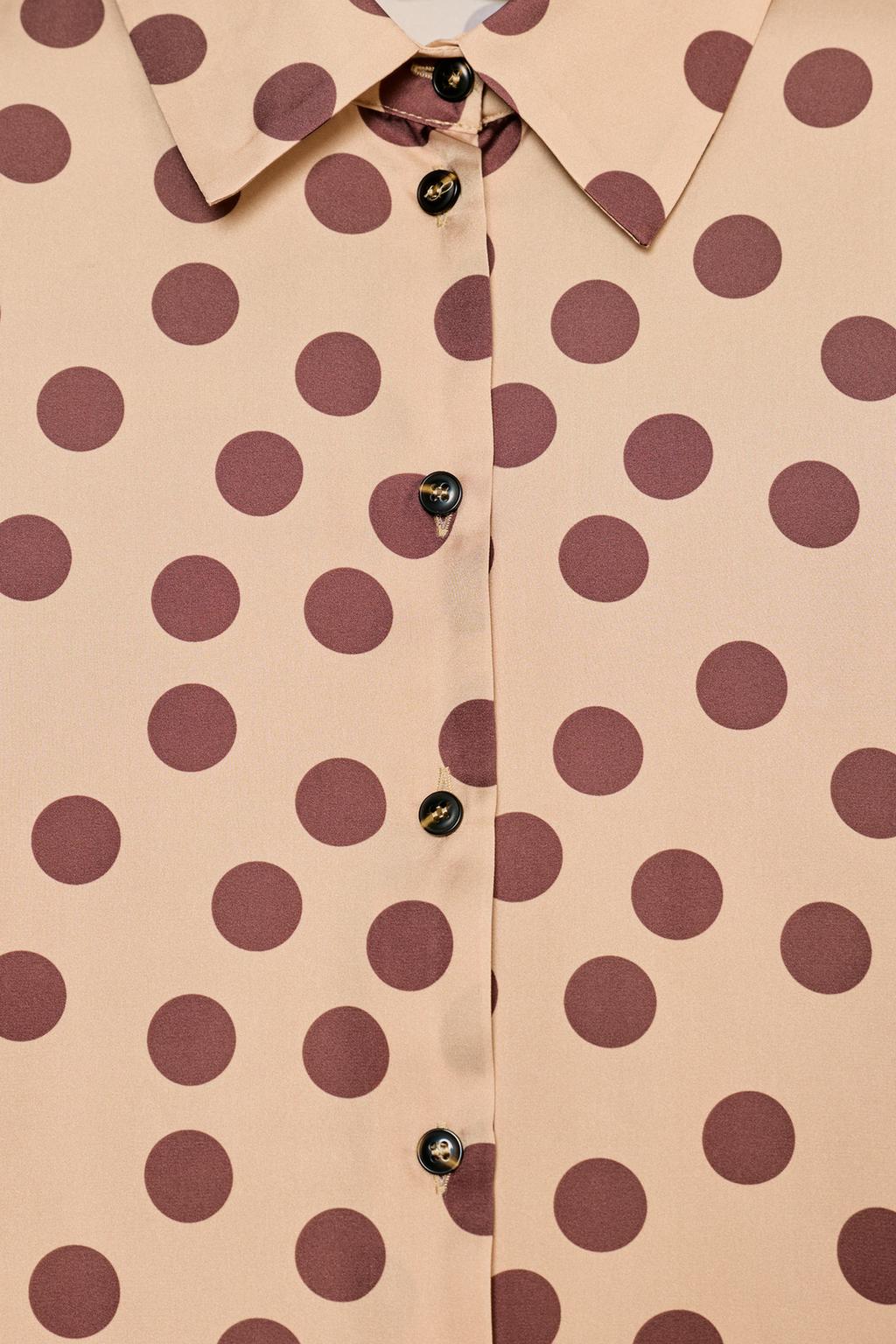 Satin Dots Shirt
