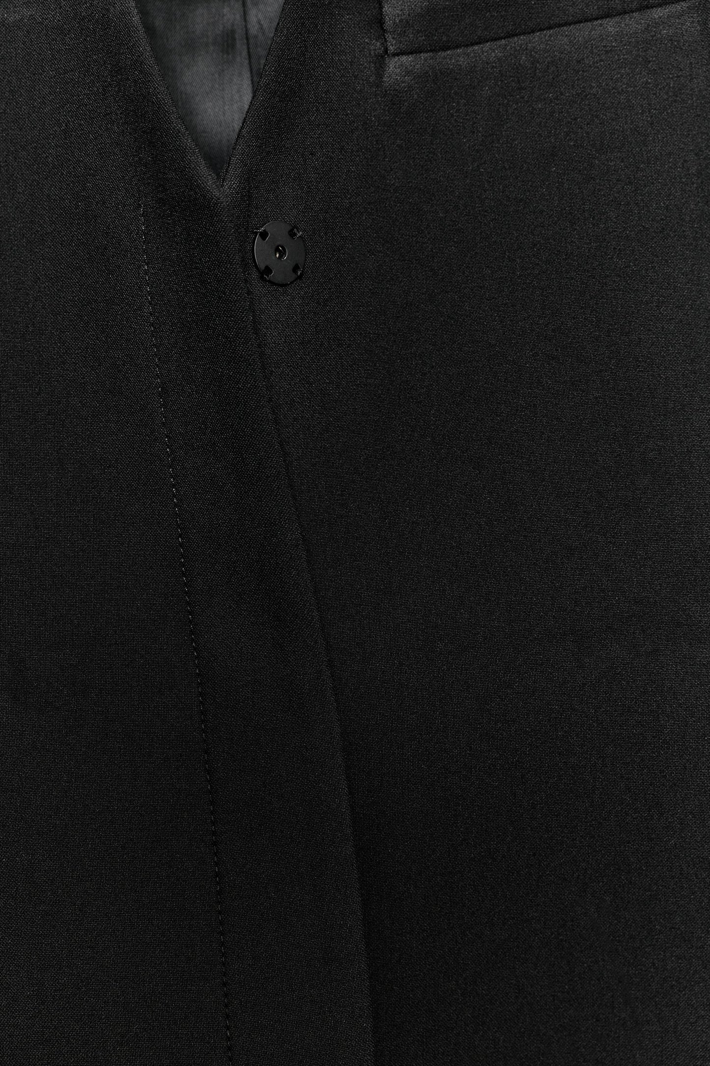 Zw Collection Fitted Waistcoat
