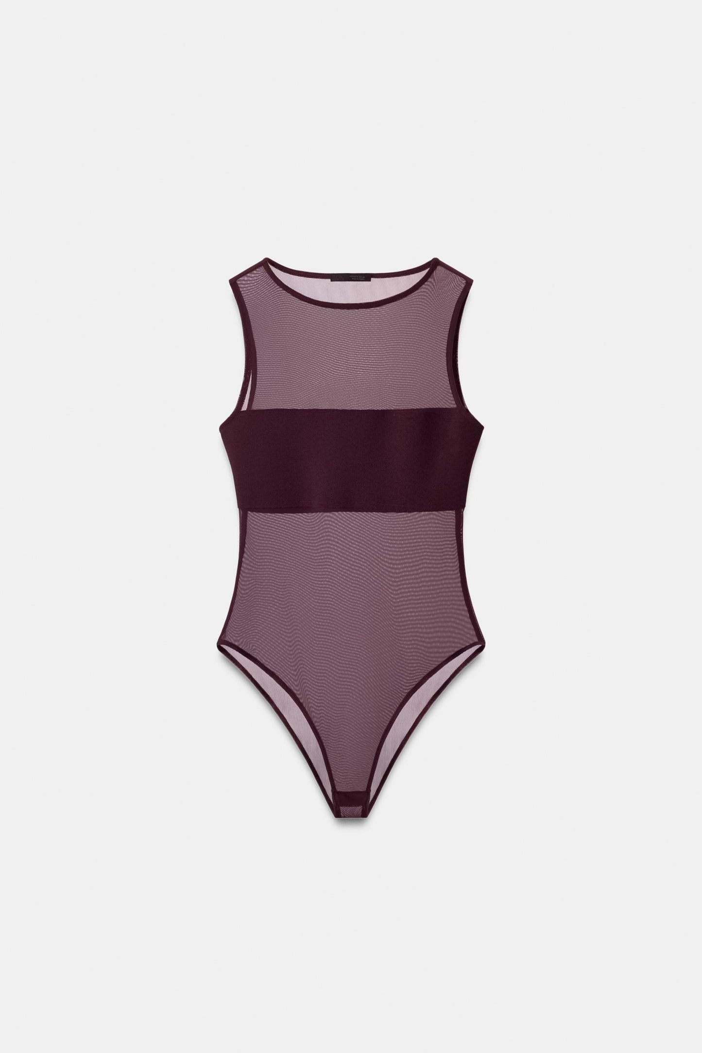 Combined Tulle Bodysuit