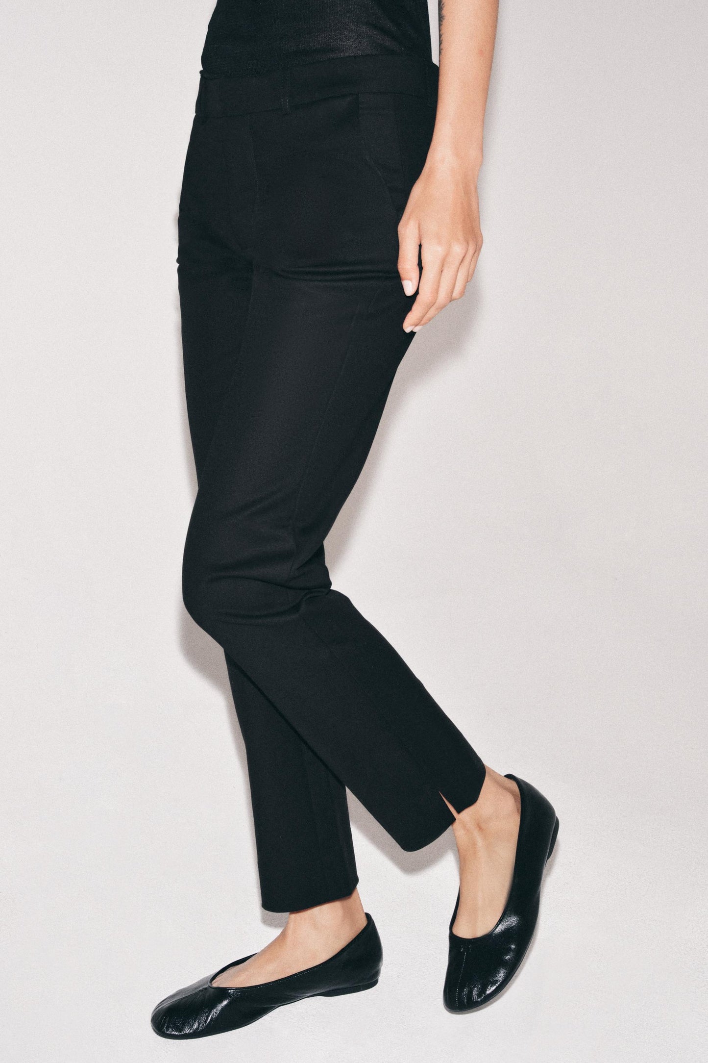 Zw Collection Low-rise Capri Trousers