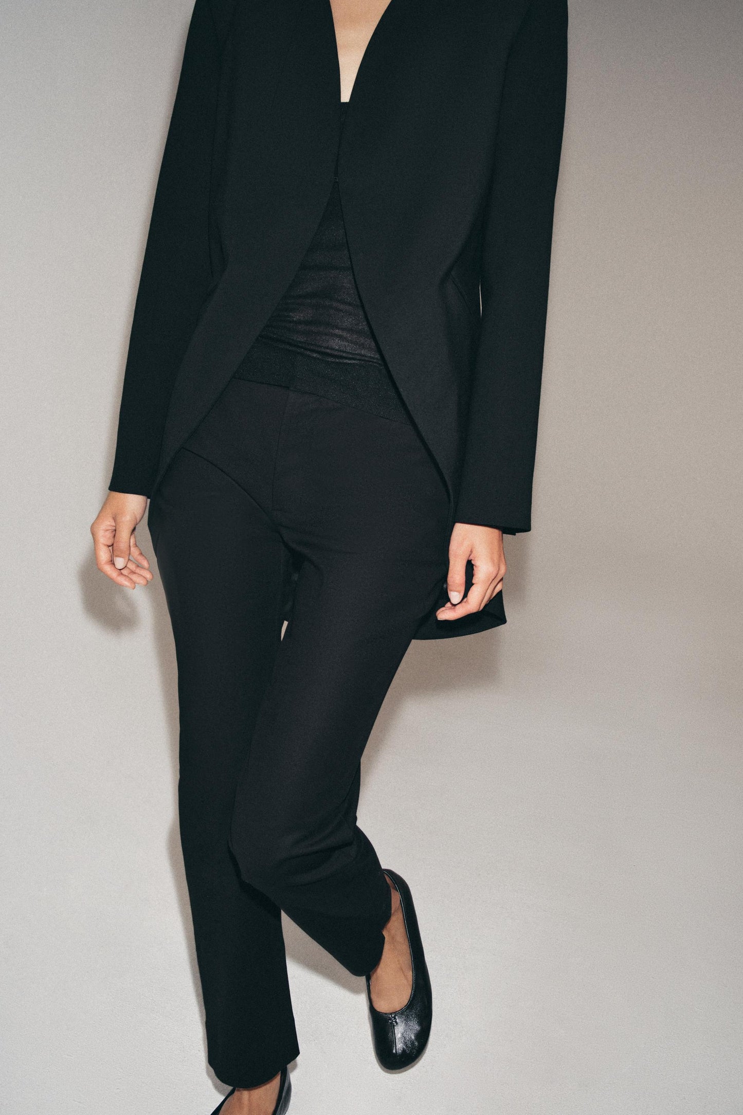 Zw Collection Low-rise Capri Trousers